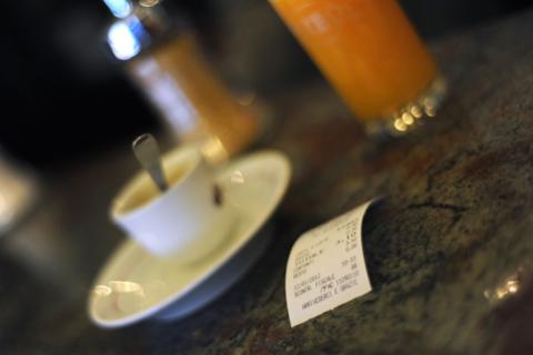 GEnerico scontrino bar